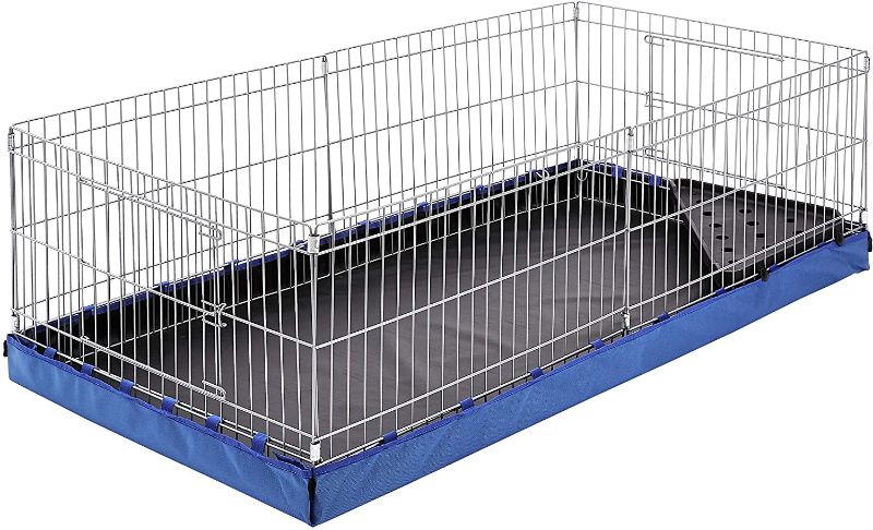 Photo 1 of Amazon Basics Indoor-Outdoor Small Pet Habitat Cage with Canvas Bottom
