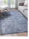 Photo 4 of 35' X 55" BLUE RECTANGLE RUG