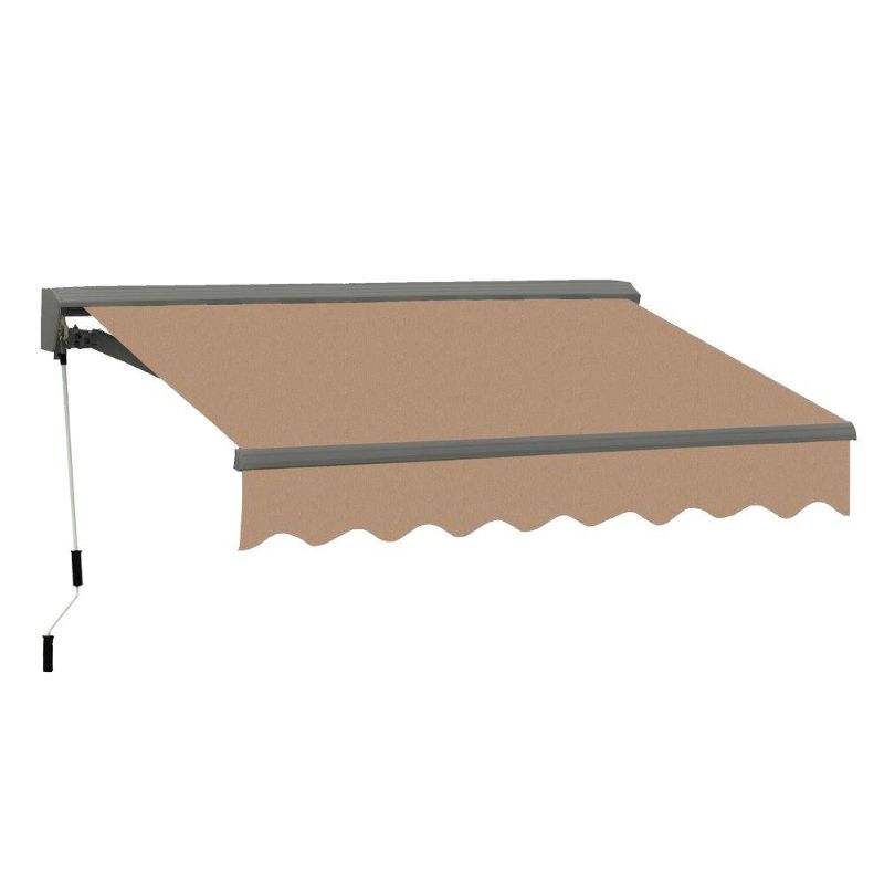 Photo 1 of ADVANING 8' X 7' Manual Cassic Retractable Semi Cassette Patio Awning, Multiple Colors

Damaged