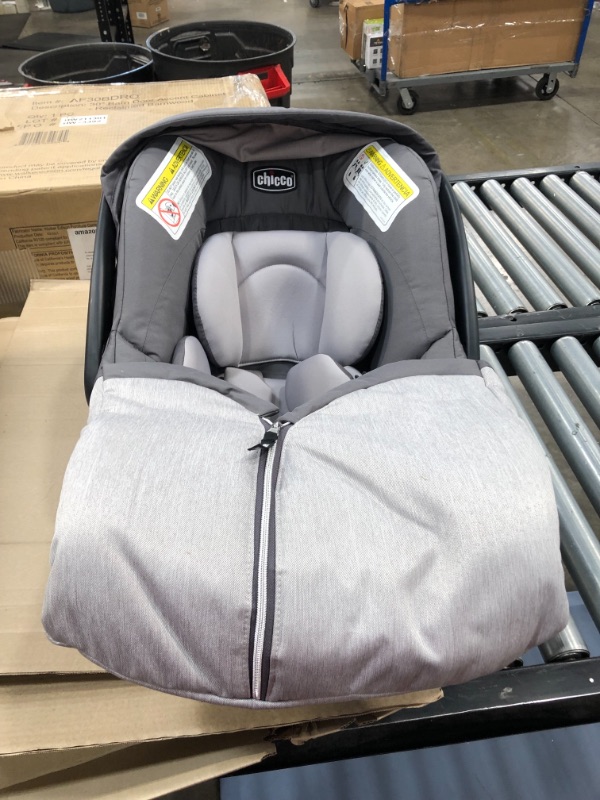 Photo 3 of Chicco Keyfit 30 Zip Infant Car Seat - GREY
