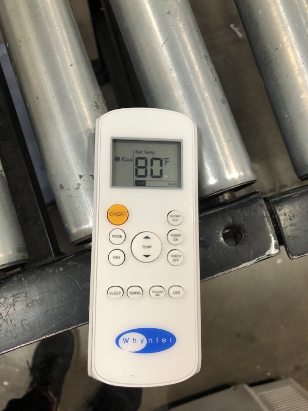 Photo 1 of Whynter ARC-148MS 14,000 BTU Portable Air Conditioner, Dehumidifier, Fan with Activated Carbon SilverShield Filter for Rooms up to 450 sq ft, Multi
**BLOWS ICE COLD**