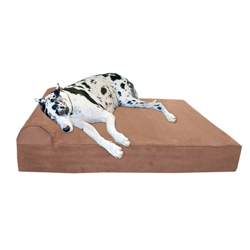 Photo 1 of Big Barker 7" Pillow Top Orthopedic Dog Bed for Large and Extra Large Breed Dogs (Headrest Edition)
