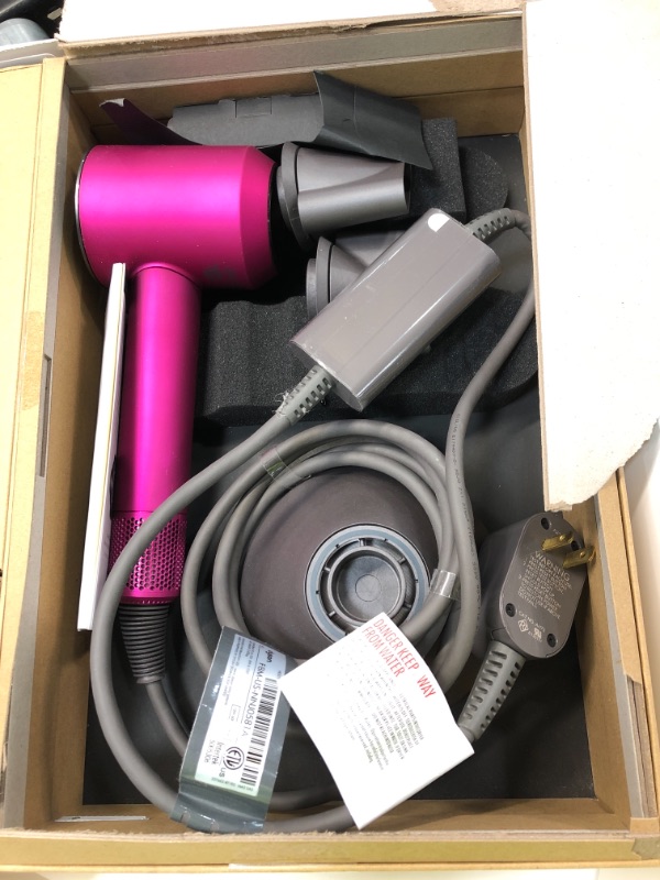 Photo 2 of Dyson Supersonic Hair Dryer Limited Edition Gift Set, Fuchsia/Nickel