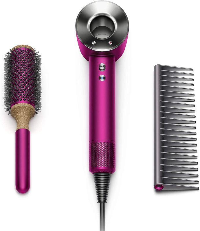 Photo 1 of Dyson Supersonic Hair Dryer Limited Edition Gift Set, Fuchsia/Nickel