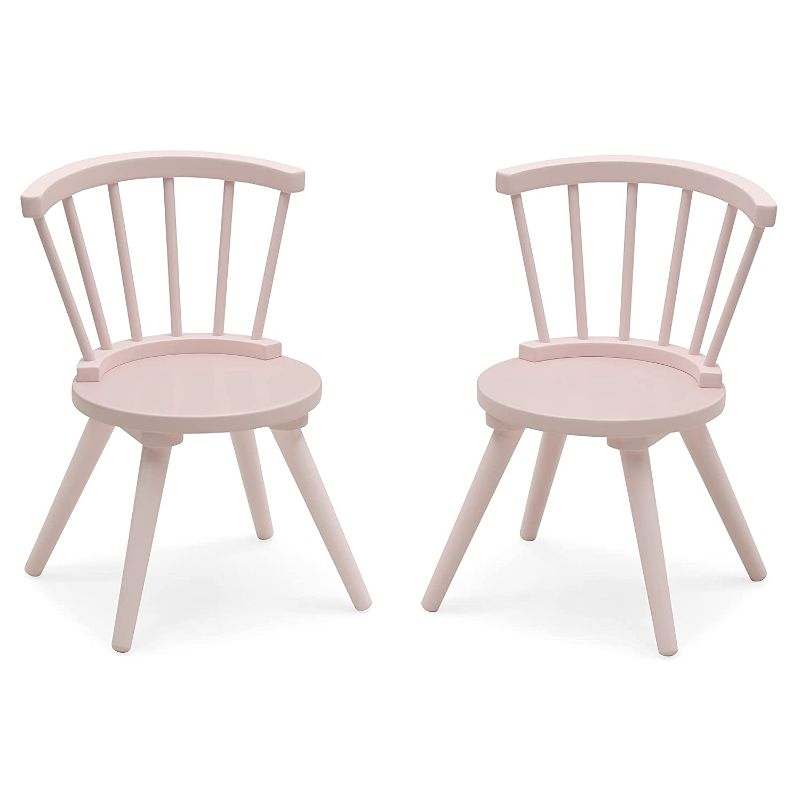 Photo 1 of Delta Children Windsor 2Piece Chair Set, Blush Pink
