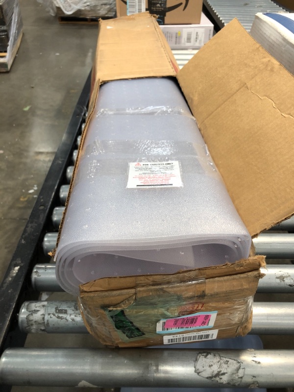 Photo 1 of 46"x 60" Clear Rectangle Chair Mat For Carpet