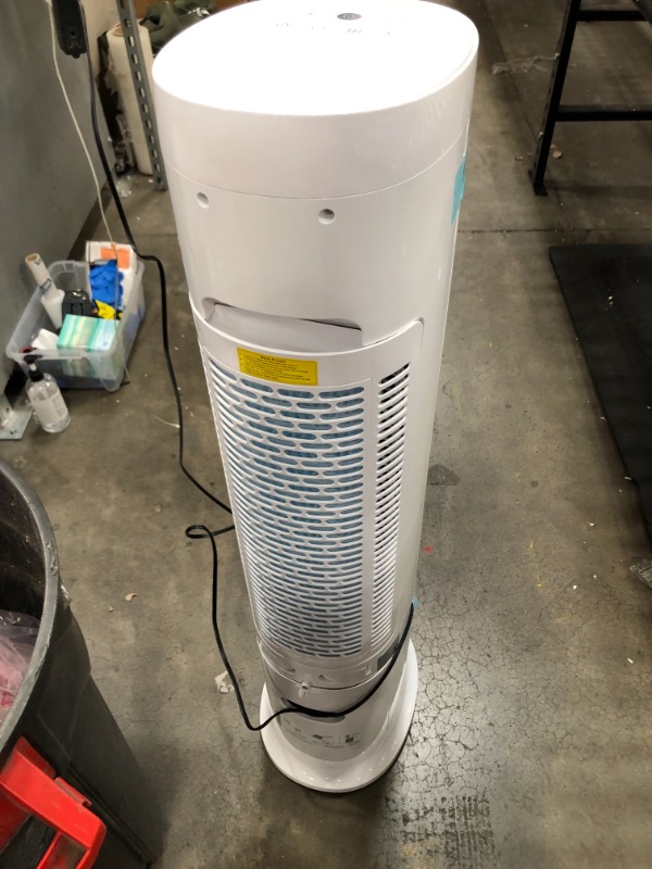 Photo 4 of 3-in-1 Evaporative Air Cooler, TaoTronics 1.8 gal Removable Water Tank 43" Tower Fan with Cooling
