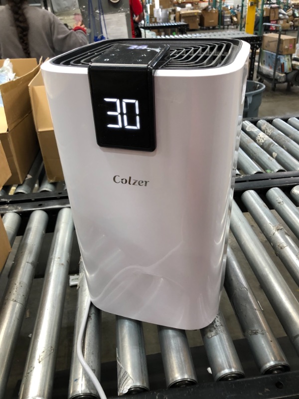 Photo 3 of COLZER 70 Pints 4,500 SQ FT Home Dehumidifiers for Basements & Large Rooms, Large Removal Capacity with 7.4-Pint Water Bucket & Continuous Drain Hose for Self-draining
