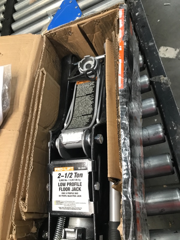 Photo 1 of 2.5-Ton Low Profile Floor Jack - Car Hydraulic Trolley Jack Lift for Home Garage Shop