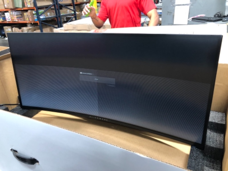 Photo 2 of Alienware 120Hz UltraWide Gaming Monitor 34 Inch Curved Monitor with WQHD (3440 x 1440) Anti-Glare Display, 2ms Response Time, Nvidia G-Sync, Lunar Light - AW3420DW
(Parts Only)