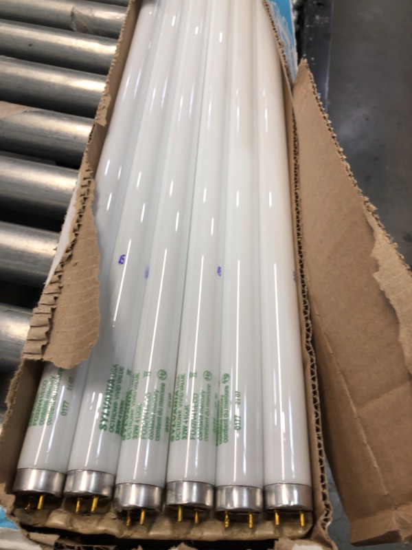 Photo 2 of Sylvania 22433 - FO32V41ECOCVP 4 Foot LED Straight T8 Tube Light Bulb for Replacing Fluorescents
