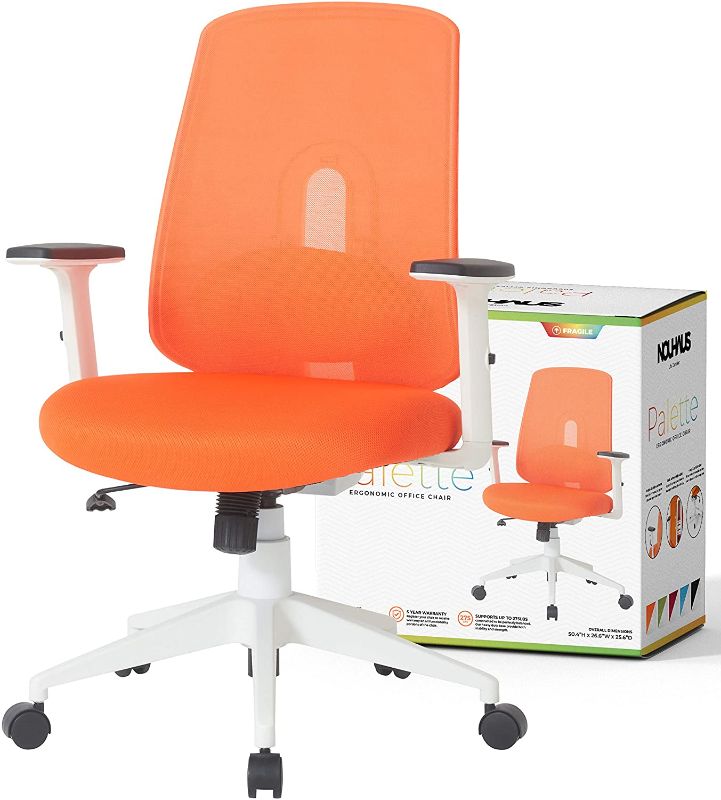 Photo 1 of NOUHAUS Palette Ergonomic Office Chair Comfortable Swivel Computer Desk Chair