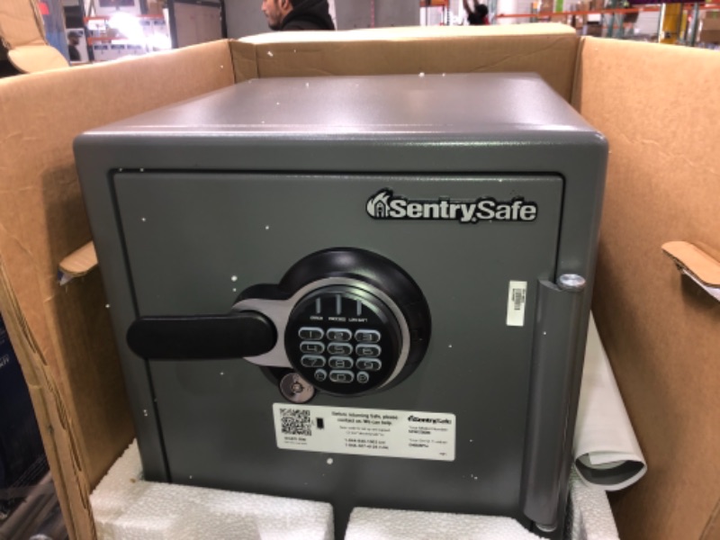 Photo 2 of Sentry Fire-Safe Electronic Lock Business Safes, Grey