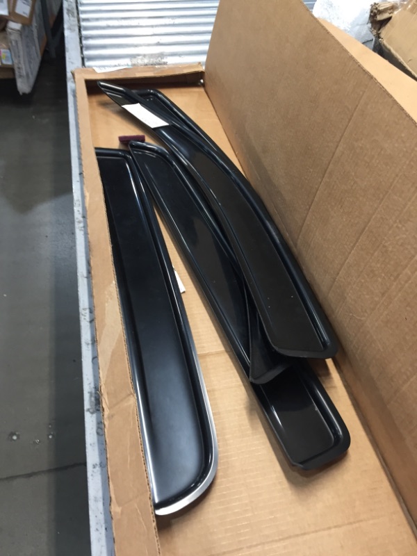 Photo 2 of AVS 16-18 Toyota Tacoma Access Cab Ventvisor In-Channel Window Deflectors 4pc - Matte Black