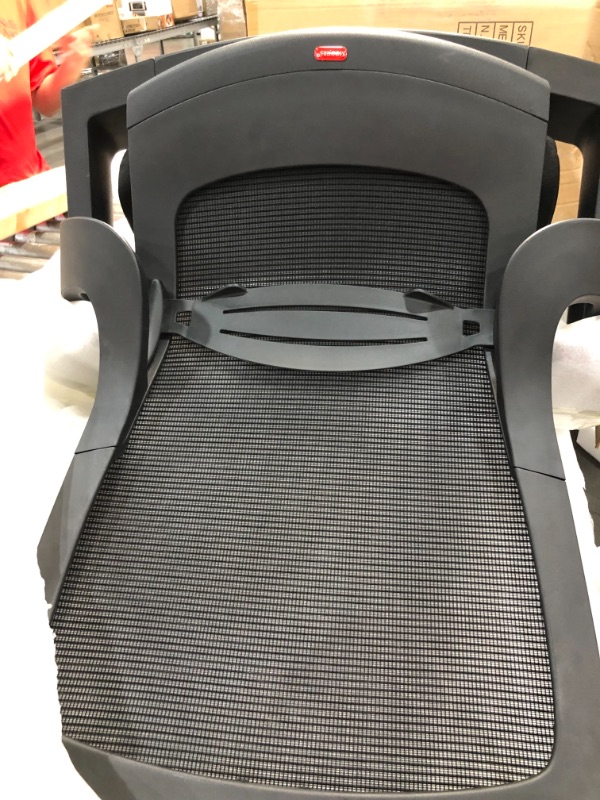 Photo 5 of MOOJIRS Ergonomic office chair with adjustable cushion depth | Mesh backrest | Adjustable lumbar support | Adjustable 3D armrest|Adjustable chair back elasticity and tilt angle|Standard carpet casters
