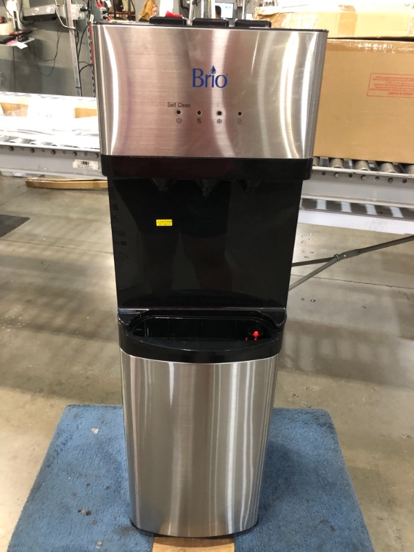 Photo 3 of ***PARTS ONLY/NEEDS REPAIR*** Brio Self Cleaning Bottom Loading Water Cooler Water Dispenser – Limited Edition - 3 Temperature Settings - Hot, Cold & Cool Water - UL/Energy Star Approved
