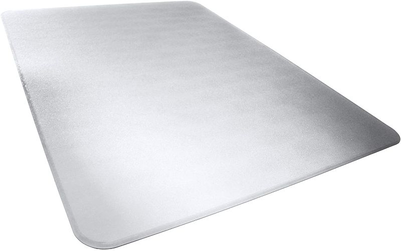 Photo 1 of Amazon Basics Polycarbonate Heavy Duty Chair Mat for Carpets & Hard Floors - 35" x 47"
