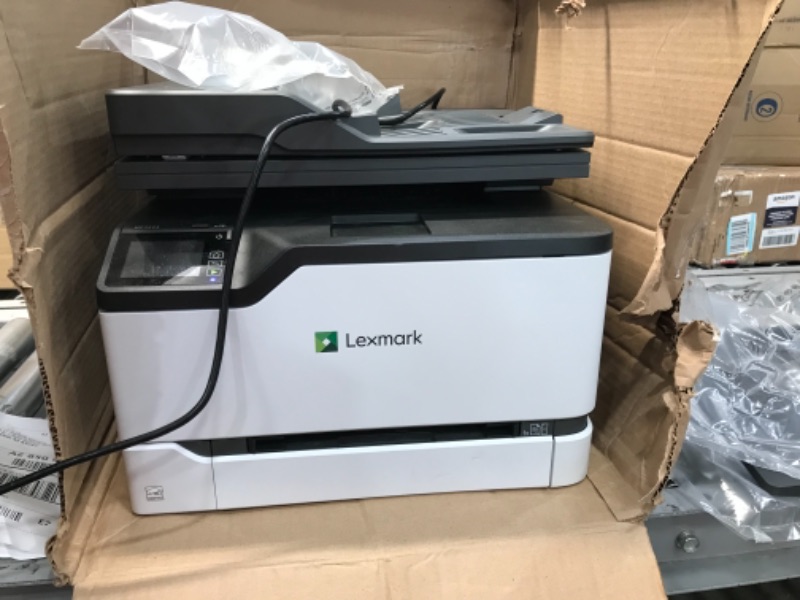 Photo 8 of PARTS ONLY
Lexmark MC3224i Color Laser Multifunction Product with Print, Copy, Digital Fax, Scan and Wireless Capabilities, Plus Full-Spectrum Security and Print Speed up to 24ppm (40N9640), White, Small
