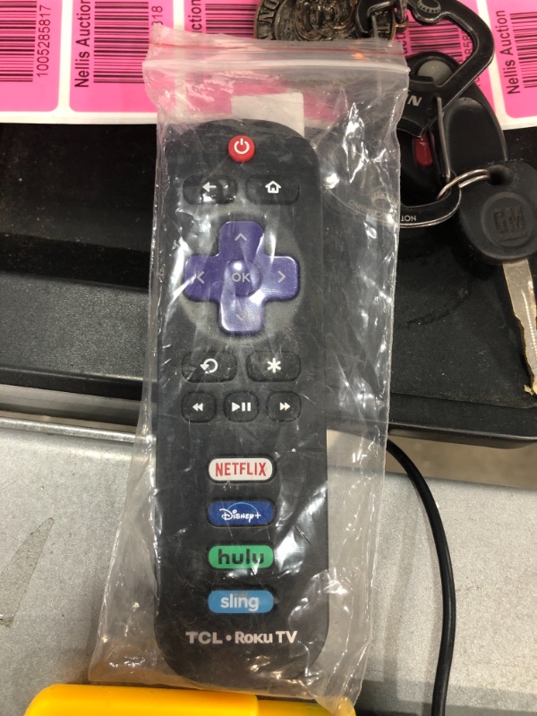 Photo 2 of TCL RC280 Remote Netflix Disney HULU Sling shortkeys Roku 55S425 49S403 65S423
