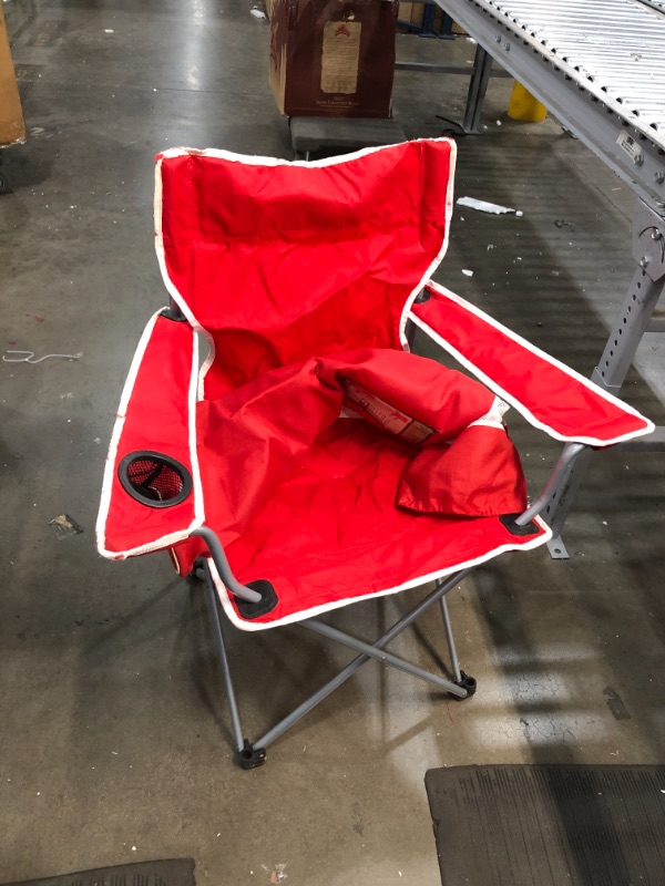 Photo 2 of  Folding Outdoor Camping Chair, Red
SIMILAR TO STOCK PHOTO 