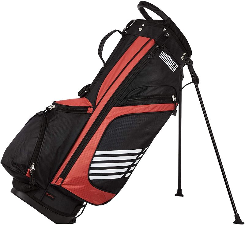 Photo 1 of Amazon Basics Golf Stand Bag
Color:Red
