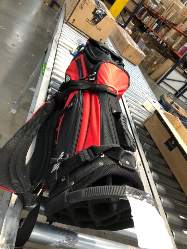 Photo 2 of Amazon Basics Golf Stand Bag
Color:Red
