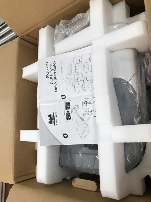 Photo 1 of Viewsonic PX800HD 3D Ready DLP Projector - 16:9 - 1920 x 1080 - Front, Ceiling - 1080p - 3000 Hour Normal Mode - 6000 Hour Economy Mode - Full HD