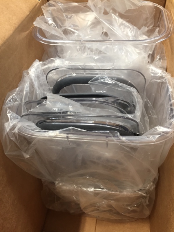 Photo 1 of Rubbermaid Premier Easy Find Lids Meal Prep and Food Storage Containers,