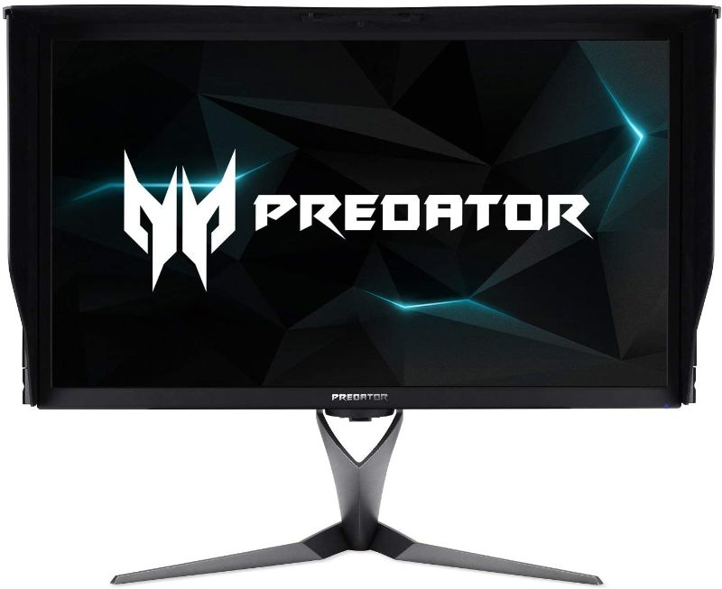 Photo 1 of  Acer Predator X27 Pbmiphzx 27" UHD (3840 x 2160) IPS Monitor with NVIDIA G-SYNC Ultimate, VESA Certified DisplayHDR 1000, Quantum Dot, 144Hz, Adobe RGB, (Display Port & HDMI Port),Black
