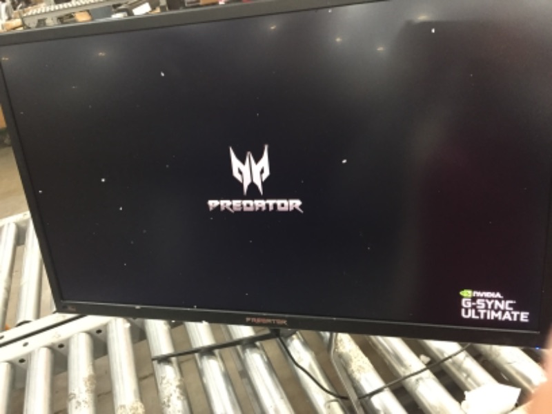 Photo 2 of  Acer Predator X27 Pbmiphzx 27" UHD (3840 x 2160) IPS Monitor with NVIDIA G-SYNC Ultimate, VESA Certified DisplayHDR 1000, Quantum Dot, 144Hz, Adobe RGB, (Display Port & HDMI Port),Black
