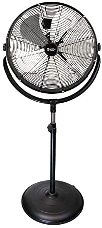 Photo 1 of CCC COMFORT ZONE CZHVP20S Electric-Household-Pedestal-Fans, Black
