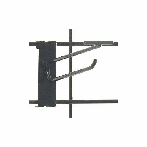 Photo 1 of 16" Black Scanner Gridwall Hooks -100 pcs For Gridwall or Mini Grid Cube Displays
