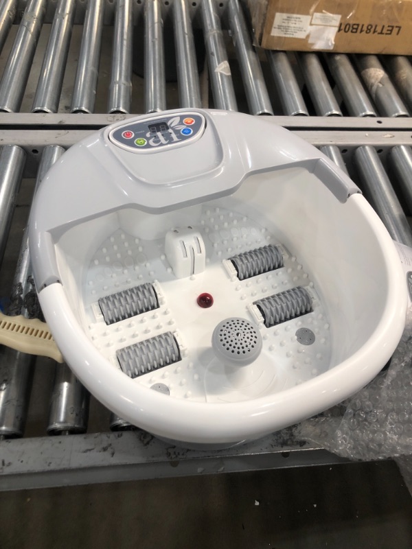 Photo 2 of artnaturals Foot Spa Massager - Lights & Bubbles - Heated - Temperature Control - Soothe & Relax Tired Feet w/ All in One Therapeutic Home Salon & Massager Tub - Foot Bath Pedicure