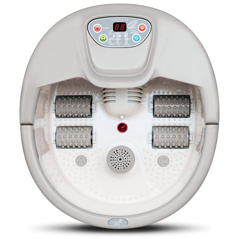 Photo 1 of artnaturals Foot Spa Massager - Lights & Bubbles - Heated - Temperature Control - Soothe & Relax Tired Feet w/ All in One Therapeutic Home Salon & Massager Tub - Foot Bath Pedicure