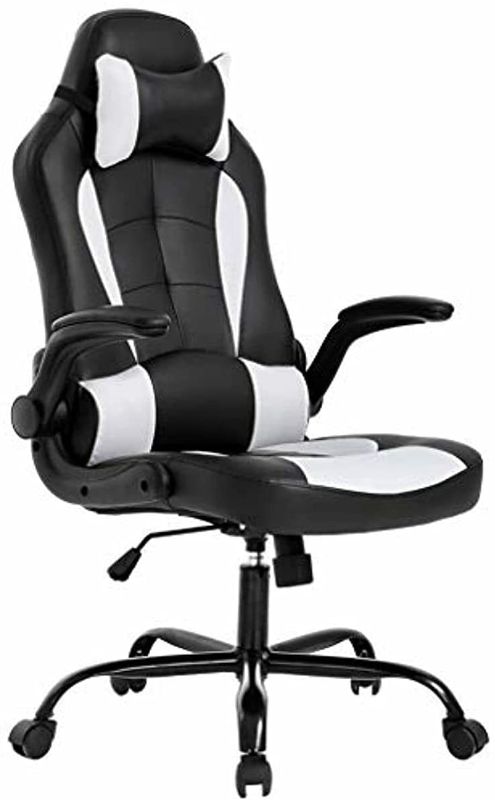 Photo 1 of Video Game Chairs Chair for Players Video Games Gamer Gaming Desktop Ergonomic Leather