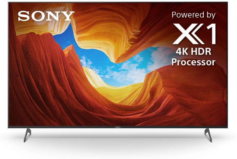 Photo 1 of Sony X900H 55-inch TV: 4K Ultra HD Smart LED TV with HDR, Game Mode for Gaming, and Alexa Compatibility - 2020 Model TESTED AND FUNCTIONS