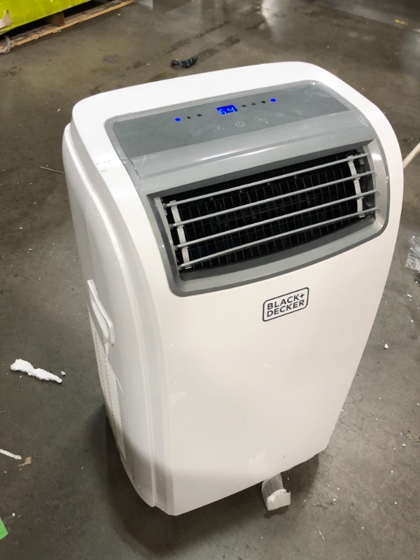 Photo 2 of BLACK+DECKER BPT10WTB Portable Air Conditioner with Remote Control, 10,000 BTU SACC/CEC (14,000 BTU ASHRAE), Cools Up to 450 Square Feet, White TESTED AND FUNCTIONS