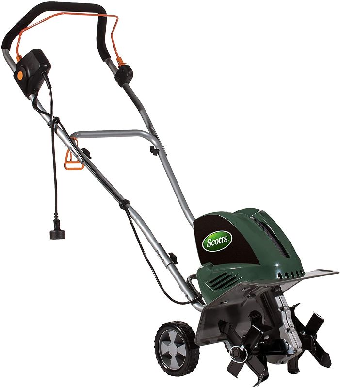 Photo 1 of ***PARTS ONLY*** Scotts Outdoor Power Tools TC70105S 10.5-Amp 11-Inch Corded Tiller/Cultivator, Green