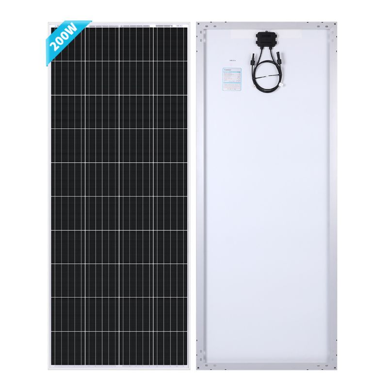 Photo 1 of 200 Watt 12 Volt Monocrystalline Solar Panel

