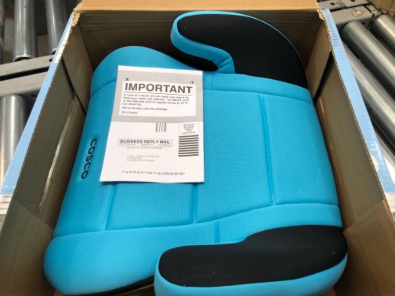 Photo 2 of Cosco Topside Backless Booster Car Seat, Turquoise