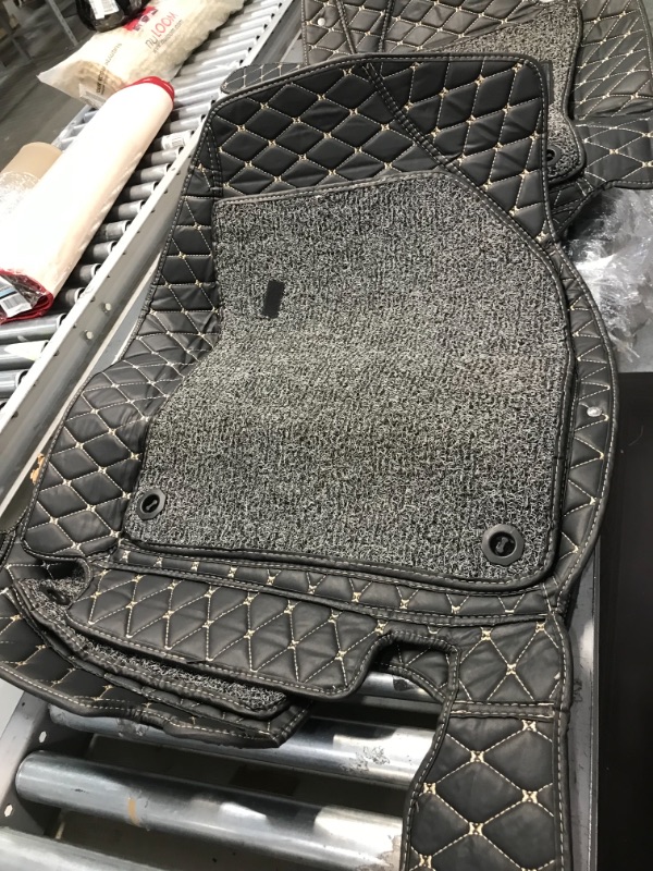 Photo 2 of **GENERAL POST** BLACK AND GRAY CAR FLOOR MATS