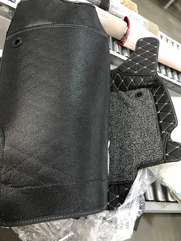 Photo 1 of **GENERAL POST** BLACK AND GRAY CAR FLOOR MATS