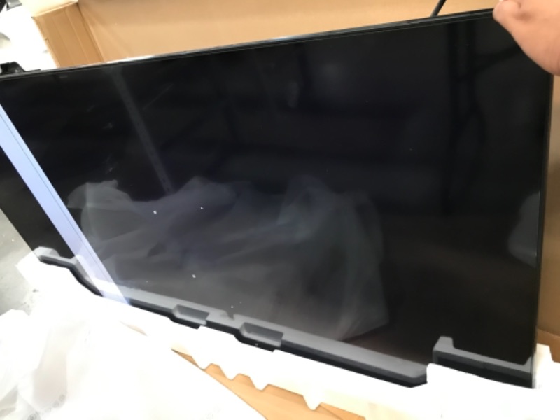 Photo 4 of **DAMAGED TV** SAMSUNG 65-Inch Class Crystal UHD AU8000 Series - 4K UHD HDR Smart TV with Alexa Built-in (UN65AU8000FXZA, 2021 Model)