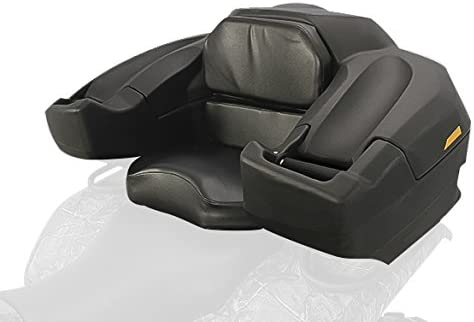 Photo 1 of Black Boar (66010) ATV Rear Storage Box and Lounger-Integrated Lock Helps Deter Theft-Mounting Hardware Included-Easily Mountable to Most Tubular Racks
