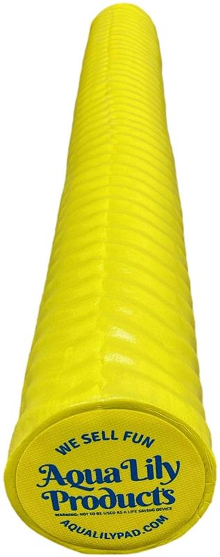 Photo 1 of 
Aqua Lily Pad Vinyl Foam Pool Noodle Float (46” L x 5.5” W) Ultra Soft and Buoyant for Swimming, Floating, Water Aerobics and Exercise, Supports...
Style:Yellow
