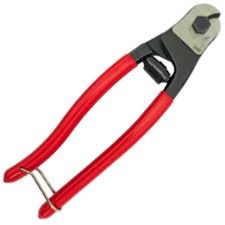 Photo 1 of 8 Inch Heavy Duty Wire Rope Cutter for DIY Projects, Railing, Decks, Wire Seals, and Bike Cable | Sharp and precise one-handed wire rope cutter