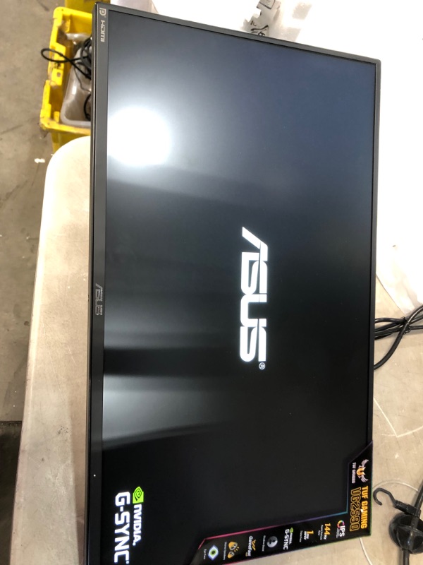 Photo 2 of ASUS TUF Gaming 25" 1080P Monitor (VG259Q) - Full HD, IPS, 144Hz, 1ms, Extreme Low Motion Blur, Speaker, Adaptive-Sync, G-SYNC Compatible, VESA Mountable, DisplayPort, HDMI, Height Tilt Adjustable
