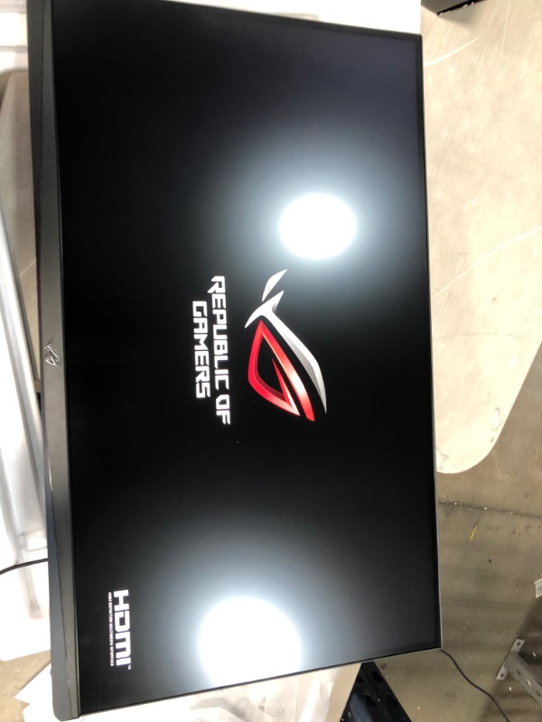 Photo 6 of ASUS ROG Swift 27” 1440P Gaming Monitor (PG279QM) - WQHD (2560 x 1440), Fast IPS, 240Hz, 1ms, G-SYNC, NVIDIA Reflex Latency Analyzer, DisplayHDR400, Eye Care, HDMI, DisplayPort, USB, Height Adjustable
