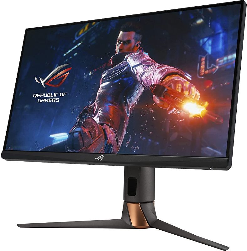 Photo 1 of ASUS ROG Swift 27” 1440P Gaming Monitor (PG279QM) - WQHD (2560 x 1440), Fast IPS, 240Hz, 1ms, G-SYNC, NVIDIA Reflex Latency Analyzer, DisplayHDR400, Eye Care, HDMI, DisplayPort, USB, Height Adjustable
