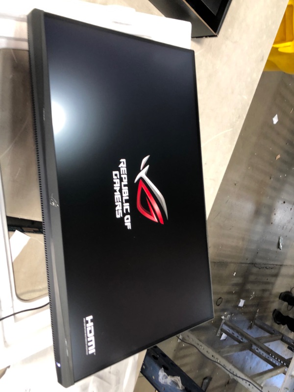 Photo 5 of ASUS ROG Swift 27” 1440P Gaming Monitor (PG279QM) - WQHD (2560 x 1440), Fast IPS, 240Hz, 1ms, G-SYNC, NVIDIA Reflex Latency Analyzer, DisplayHDR400, Eye Care, HDMI, DisplayPort, USB, Height Adjustable
